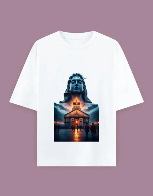 Mahadev oversized t-shirt front view by FELT