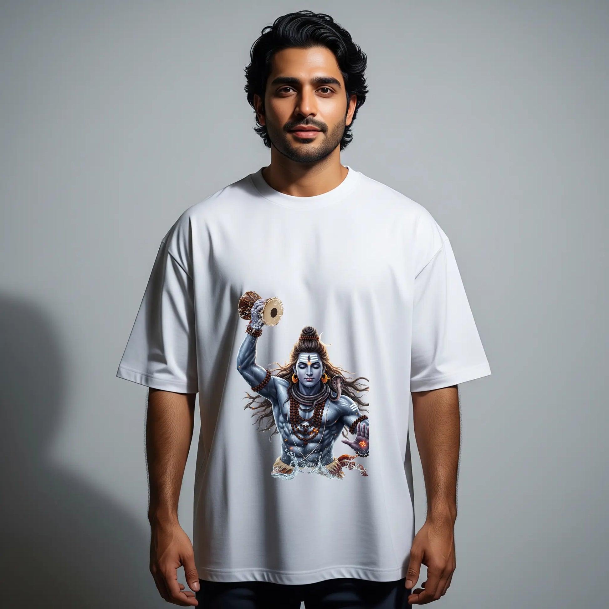 Divine Damaru Unisex Oversized Classic T-Shirt FELT